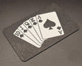 Royal Flush Poker Dealer Cut Card