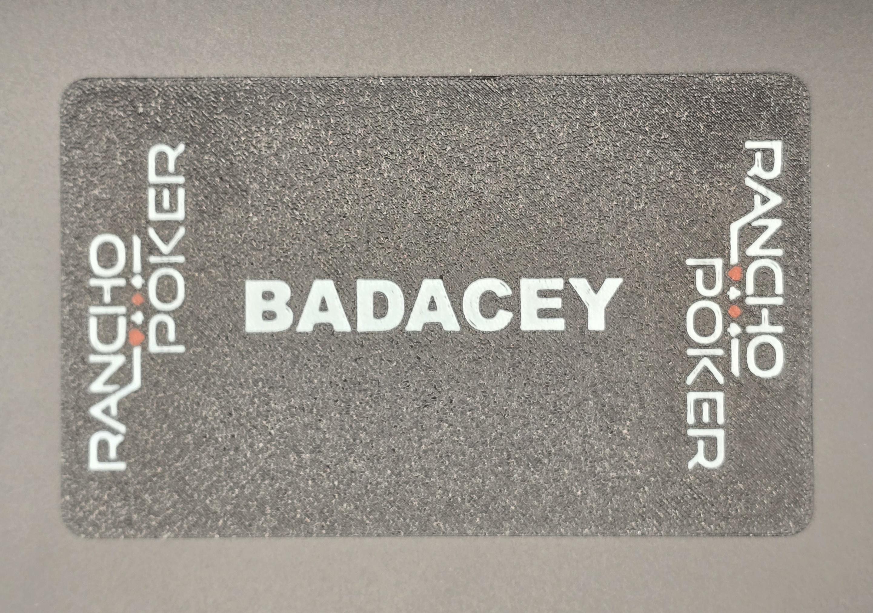 Poker Mix Game Plaques | Custom 3D Printed Dealer Buttons for Home Games & Casinos