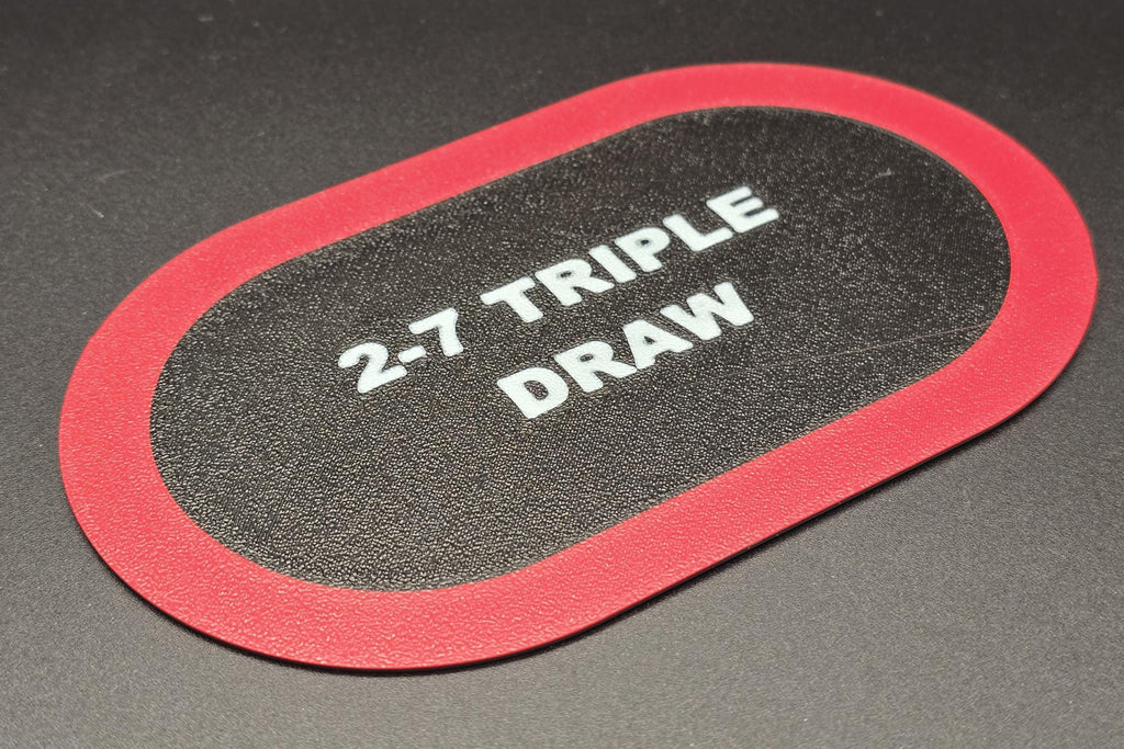 Poker Mix Game Plaques | Custom 3D Printed Dealer Buttons for Home Games & Casinos