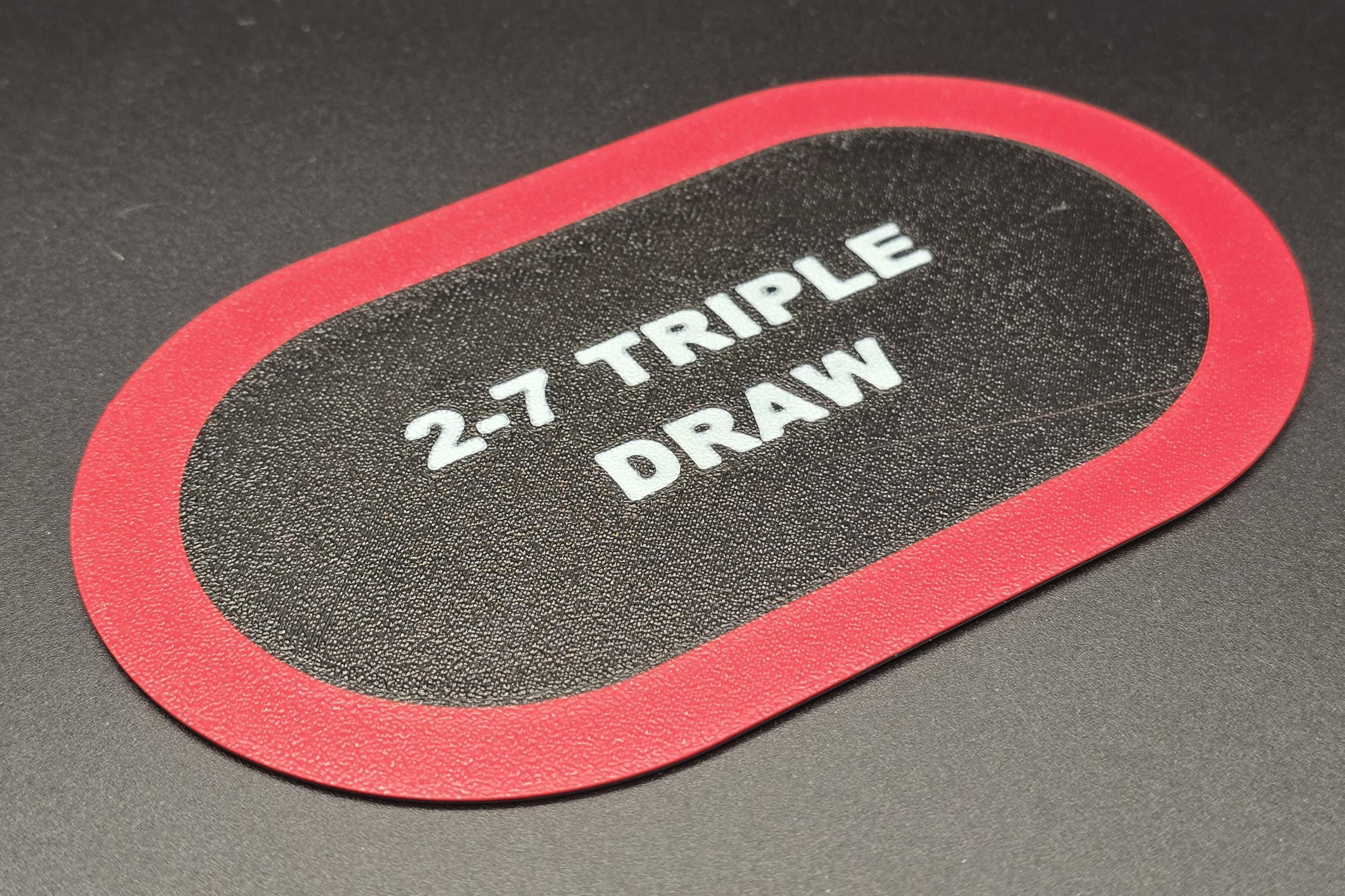 Poker Mix Game Plaques | Custom 3D Printed Dealer Buttons for Home Games & Casinos