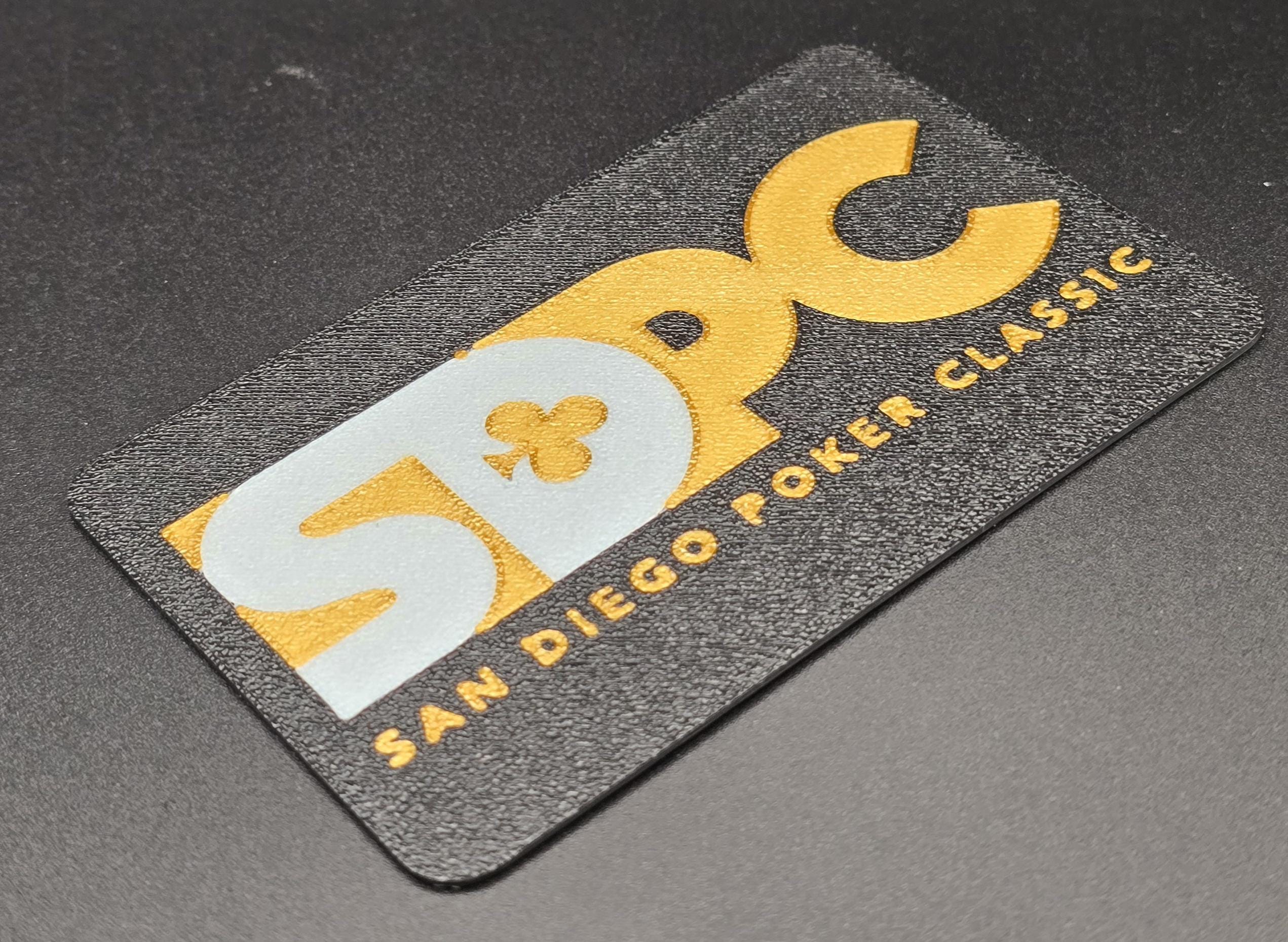 Custom Poker Dealer Cut Cards