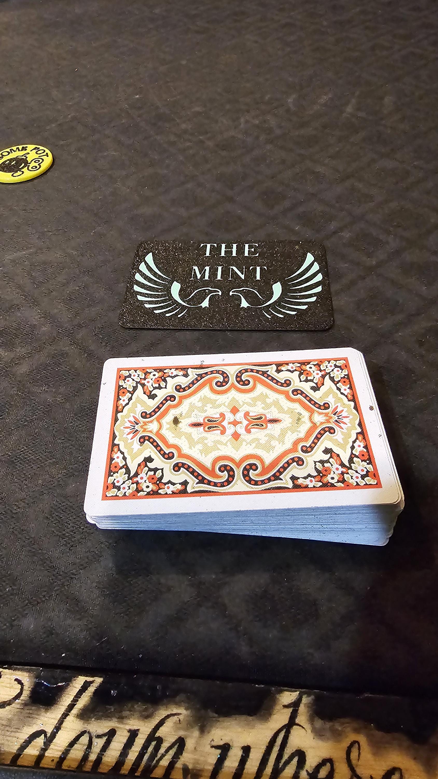 Custom Poker Dealer Cut Cards