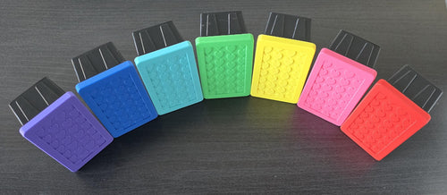 9 Mini Totes and Rack Set (Custom Colors available)