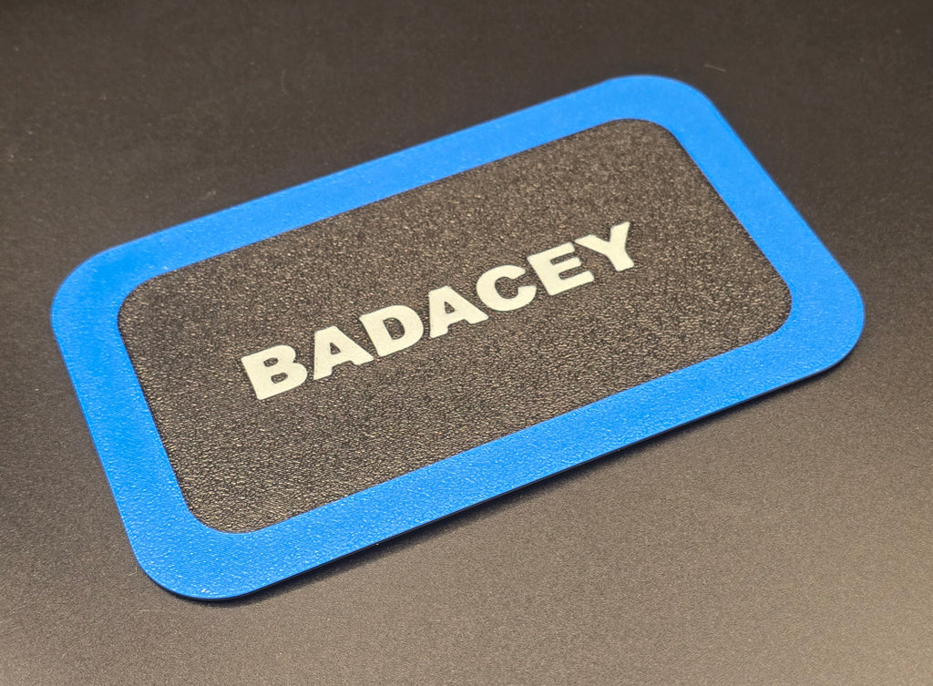 Poker Mix Game Plaques - Rectangle | Custom 3D Printed Dealer Buttons for Home Games & Casinos