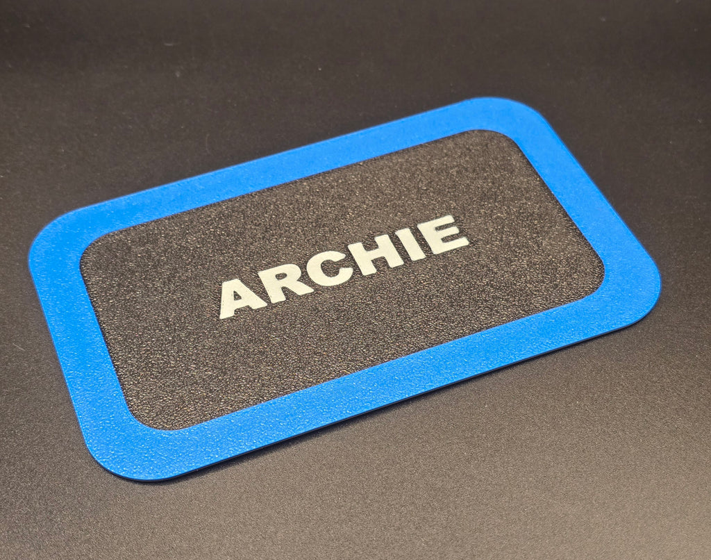 Poker Mix Game Plaques - Rectangle | Custom 3D Printed Dealer Buttons for Home Games & Casinos
